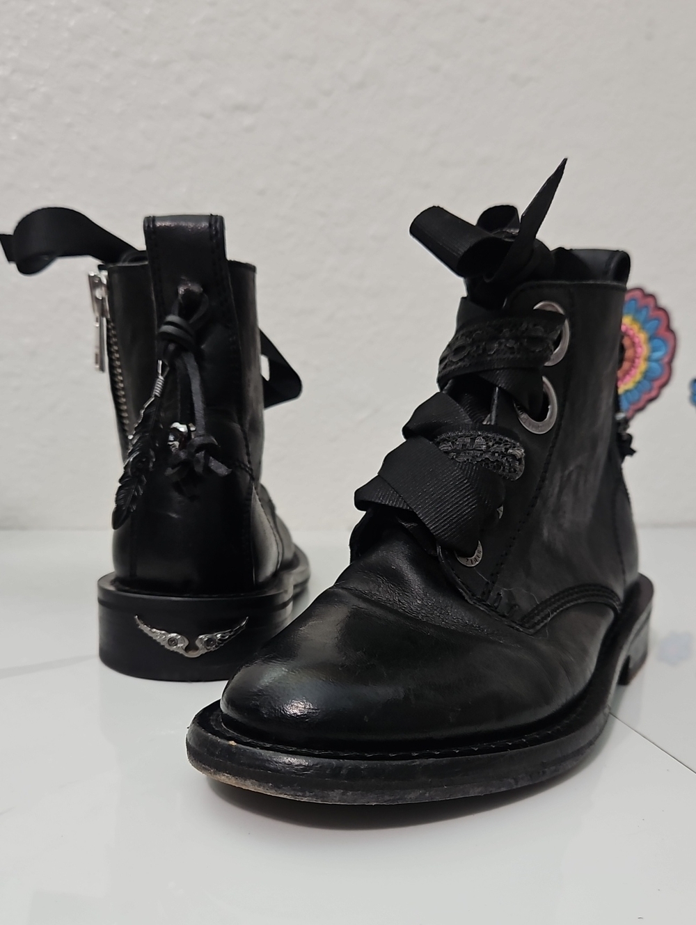 Zadig & Voltaire Paris Combat Boot